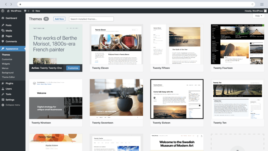 Wordpress Themes