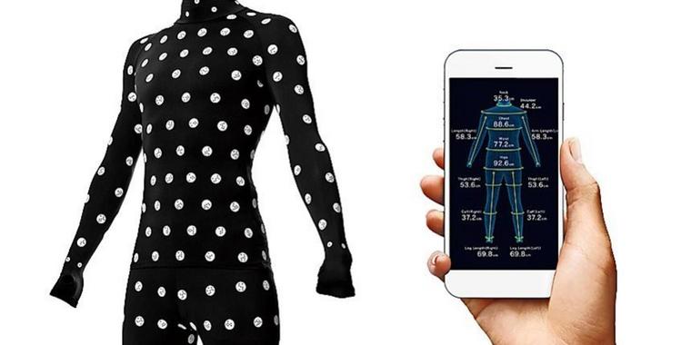 Zozosuit und Body-Scan